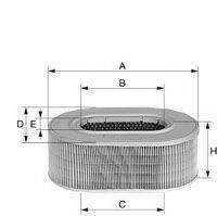 UNIFLUX FILTERS XA335 Повітряний фільтр