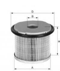 UNIFLUX FILTERS XN629 Паливний фільтр