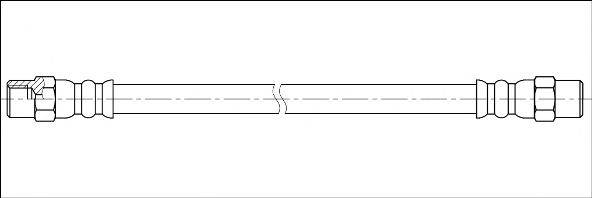 WOKING G190055 Гальмівний шланг