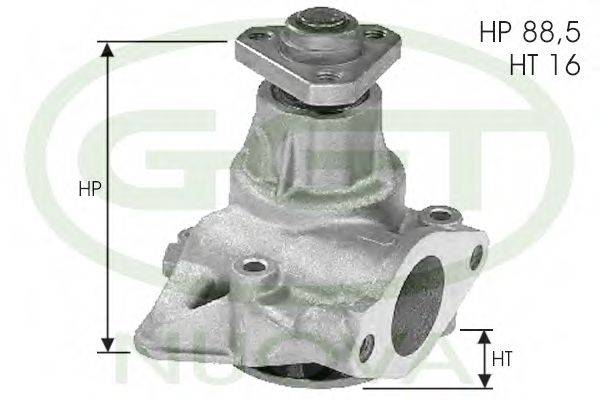 GGT PA12120 Водяний насос
