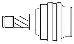 GSP 644001 Шарнірний комплект, приводний вал