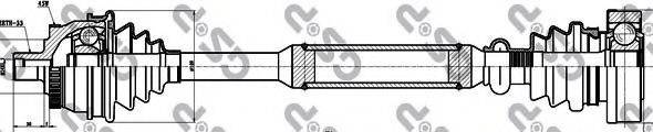 GSP 203005 Приводний вал