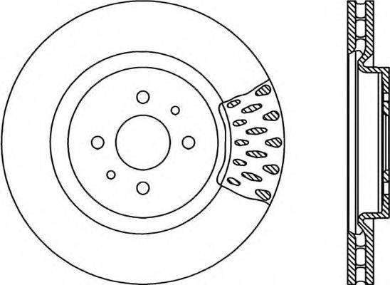 OPEN PARTS BDR174120 гальмівний диск