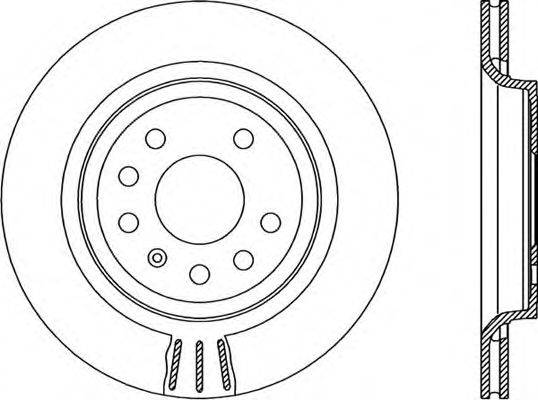 OPEN PARTS BDR199220 гальмівний диск