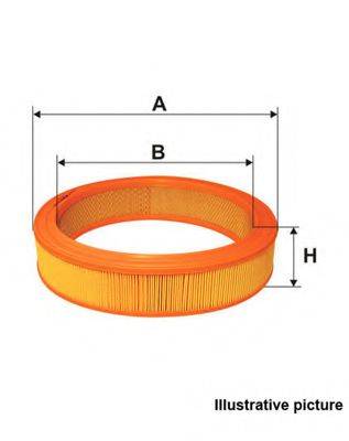 OPEN PARTS EAF334820 Повітряний фільтр