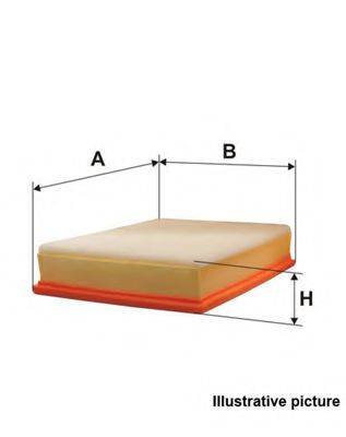 OPEN PARTS EAF344510 Повітряний фільтр