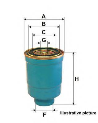 OPEN PARTS EFF507510 Паливний фільтр