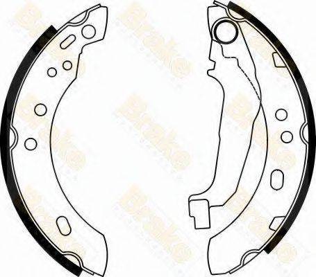 BRAKE ENGINEERING SH2338 Комплект гальмівних колодок