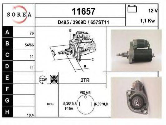 EAI 11657 Стартер