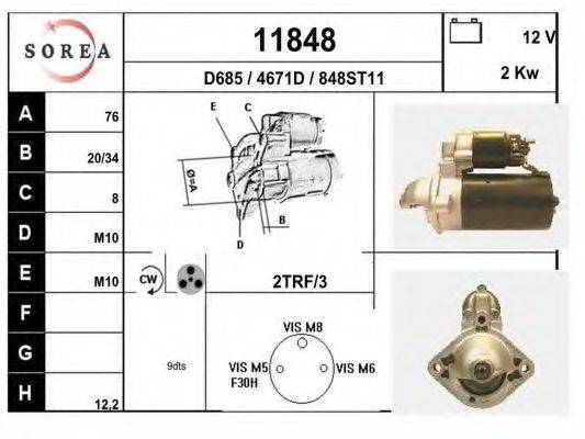 EAI 11848 Стартер