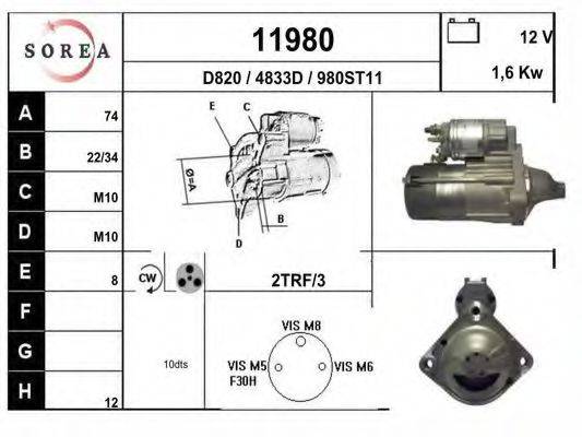 EAI 11980 Стартер