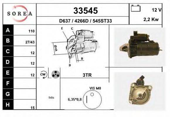 EAI 33545 Стартер