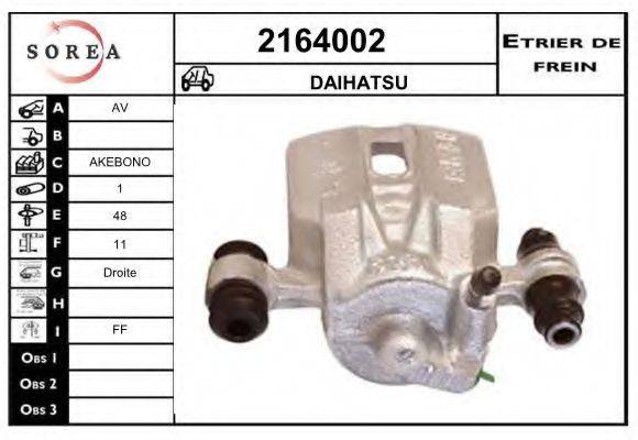 EAI 2164002 Гальмівний супорт