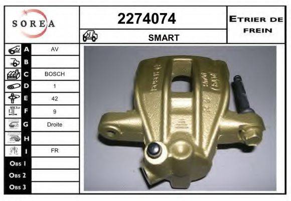 EAI 2274074 Гальмівний супорт