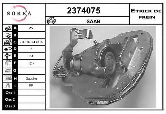 EAI 2374075 Гальмівний супорт