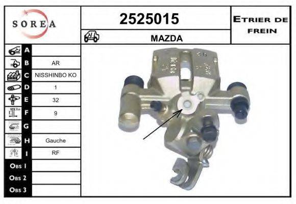 EAI 2525015 Гальмівний супорт