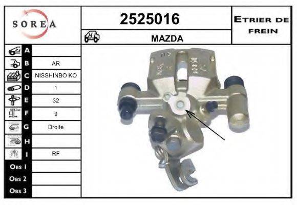 EAI 2525016 Гальмівний супорт