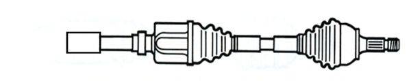 CEVAM 5748Z Приводний вал