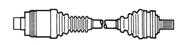CEVAM 5821Z Приводний вал