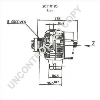 PRESTOLITE ELECTRIC 20110185 Генератор