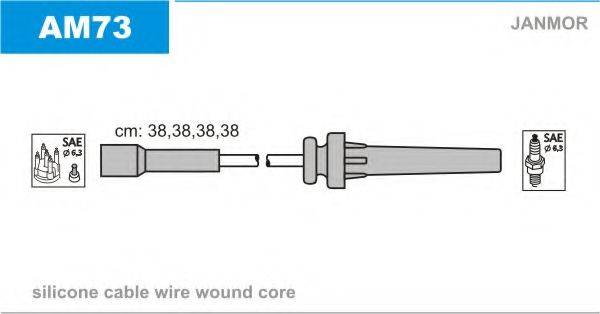 JANMOR AM73 Комплект дротів запалювання
