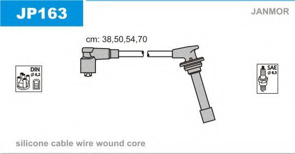 JANMOR JP163 Комплект дротів запалювання