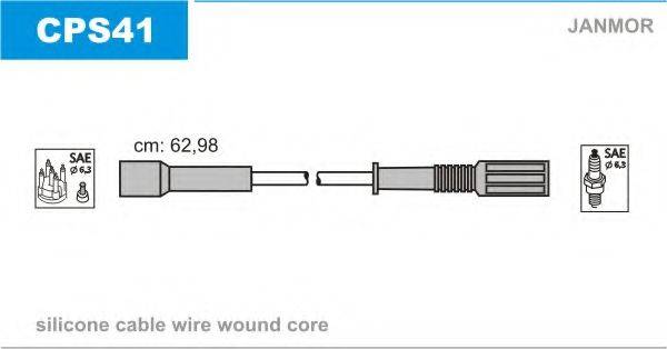 JANMOR CPS41 Комплект дротів запалювання