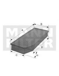 MANN-FILTER C29021 Повітряний фільтр