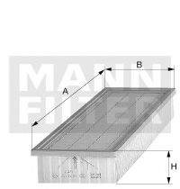 MANN-FILTER C4280 Повітряний фільтр