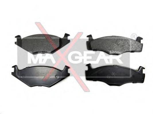 MAXGEAR 190584 Комплект гальмівних колодок, дискове гальмо