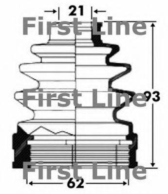 FIRST LINE FCB2823 Пильовик, приводний вал