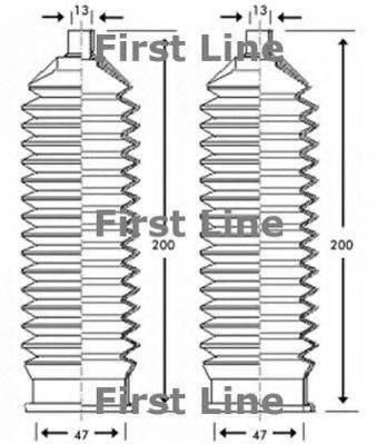 FIRST LINE FSG3197 Пильовик, рульове управління