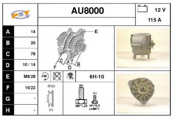 SNRA AU8000 Генератор