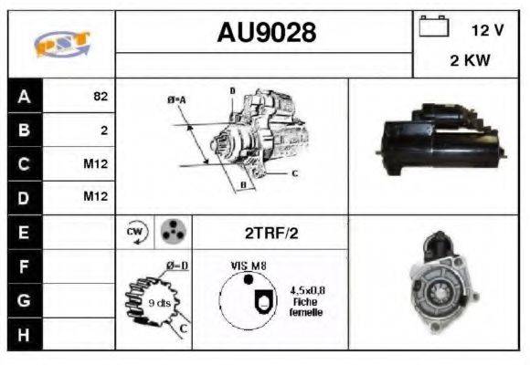 SNRA AU9028 Стартер