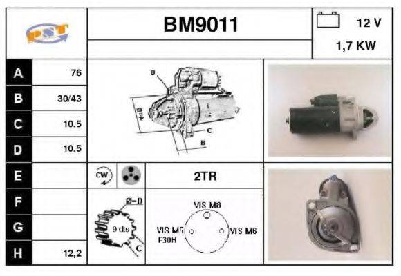 SNRA BM9011 Стартер