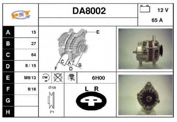 SNRA DA8002 Генератор