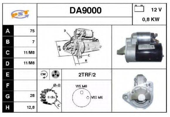 SNRA DA9000 Стартер