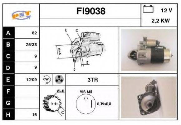 SNRA FI9038 Стартер