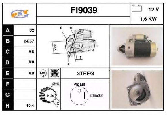 SNRA FI9039 Стартер