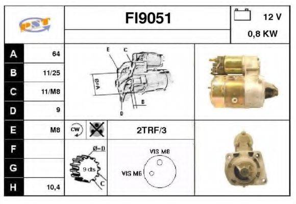 SNRA FI9051 Стартер