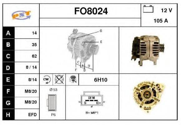 SNRA FO8024 Генератор