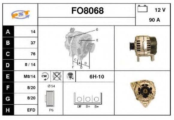 SNRA FO8068 Генератор