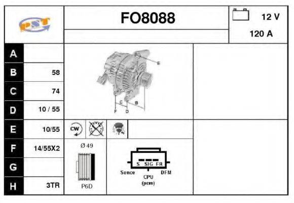 SNRA FO8088 Генератор