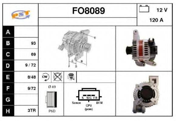 SNRA FO8089 Генератор