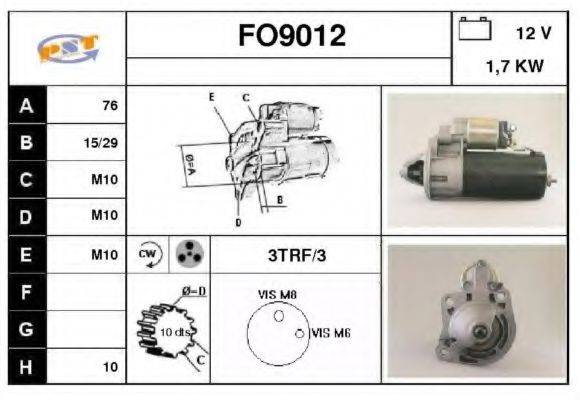 SNRA FO9012 Стартер