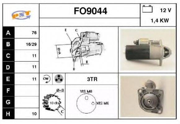 SNRA FO9044 Стартер