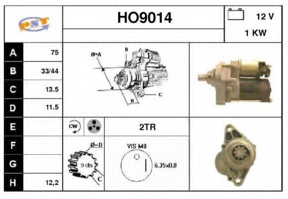 SNRA HO9014 Стартер