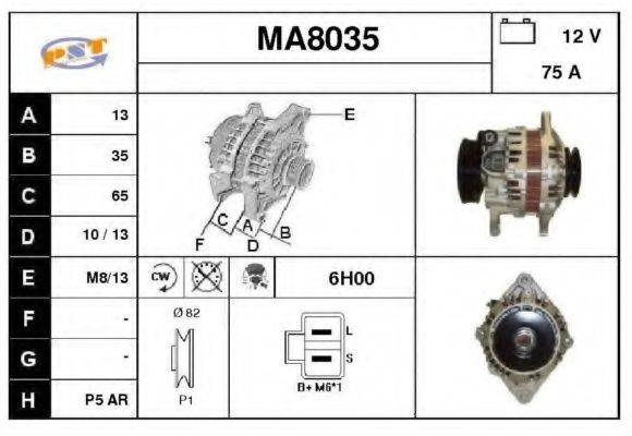 SNRA MA8035 Генератор