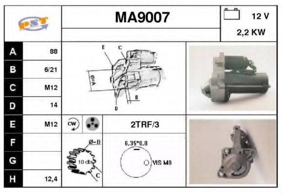 SNRA MA9007 Стартер