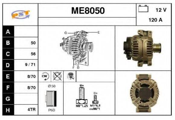 SNRA ME8050 Генератор